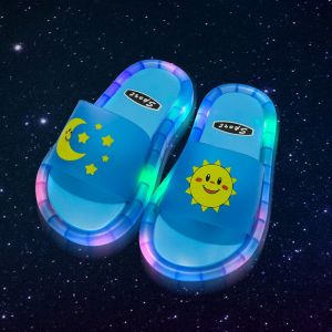 COD Sandal Lampu LED Sandal Anak Lucu Hello Kitty Anak Usia 1 - 7 Tahun Kartun Lucu