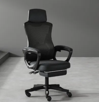 Computer Office Chair Mesh Ergonomic Comfortable Breathable Family Study Chair Adjustable Swivel Rolling Conference Chair with Wheels