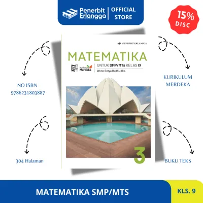 [Erlangga Official] Matematika Smp/Mts Kelas 9 - Kurikulum Merdeka