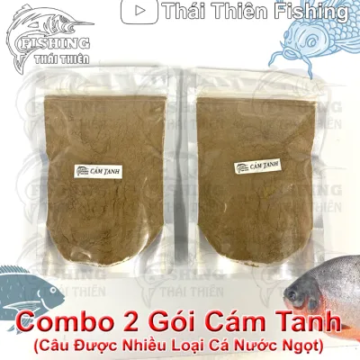 Combo 2 Gói Cám Tanh Câu Được Các Loại Cá Nước Ngọt Chép Rô Phi Tra Trê Chim