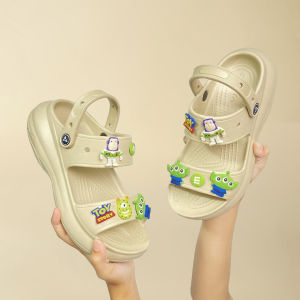 DERTA‘ Sandal Wanita Klasik Baim Selop Nyaman Import Dengan Varian Akesoris Lucu Jibbitz Size 35-40