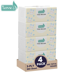 Glisse Tissue Paper Towels 360 Sheet Halus Dan Lembut