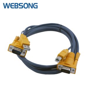 Kabel KVM USB (VGA USB Printer) 1.5M Websong