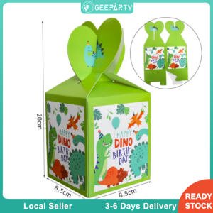 6pcs Dinosaur Candy Box For Kids Birthday Party Decorations