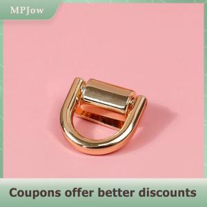 【MPJow】 2Pcs D Ring Bag Side Clip Buckles Screw Handbag Chain Handles Connector Hanger