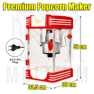 Premium Big Popcorn Makers | Popcorn Maker | Popcorn Machine Maker| Corn Kernel Air Popper  l Compact Electric Popcorn Maker l Oil Free Popcorn Maker l Snack Maker l Mini Portable Popcorn Maker Corn  Popper  l Hot Air Popcorn Machine