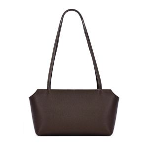 Luxury Womens Genuine Cowhide LeatherShoulder Tote Bag Pebbled Leather Long Strap Handbag Minimalist Daily Purse2026