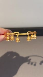 Viviann Flower Open Bracelet Fllower Bracelets Bangles For Women Stainless Steel Bracelet Fashion Jewelry Charm Jewelry Accessories Bracelet loves