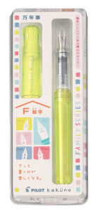 PILOT Kakuno Fountain Pen (Kakuno Family Series Fine Nib)