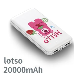 TUGE Powerbank Custom Power Bank 20000mAh Dual USB Output Kustom Powerbank Mini iPhone Type C Micro T63