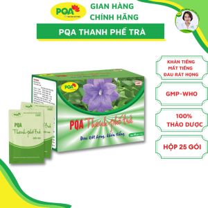 Thanh Phế Trà PQA  là dược phẩm dùng cho người lớn và trẻ em giúp thanh phế hỗ trợ giảm ho giảm đờm giảm đau rát họng khản tiếng do ho kéo dài