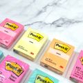 โพสต์-อิท โน้ต Post-it Notes 3M รุ่น 653 ขนาด 1.5 x 2 นิ้ว ขนาดเล็ก กระดาษโน้ต กาวในตัว (1 เล่ม). 