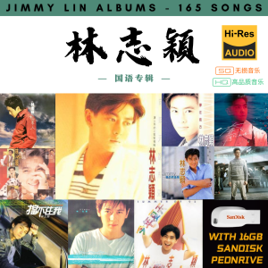[165首] USB Pendrive Music 音乐USB 林志颖国语专辑 mp3 超高音质 16gb 流畅播放 Jimmy Lin Songs 车载音乐