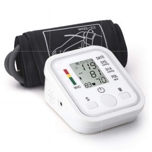 Electronic Blood Pressure Monitor Set Automatic Accurate Digital BP Monitor Without Voice Function