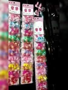 (1 SET = ISI 2 PCS JEPITAN + 2 PCS IKAT RAMBUT) JEPITAN RAMBUT ANAK - KUNCIR RAMBUT ANAK / 1 SET JEPIT RAMBUT DAN KUNCIR RAMBUT ANAK KARAKTER / JEPITAN RAMBUT IMPORT / KUNCIRAN RAMBUT IMPORT | JRK-7825