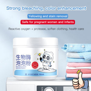 (Quick delivery)Biological enzyme washing powder Oxygen Bubble Powder for Hand and Clothes Protection