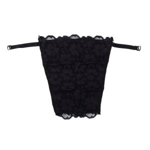 CBHH 1Pcs Hai lớp Áo ống Vô hình Chống chói Áo ngực ren Bền bỉ Che đậy Đệm lót áo ngực camisole cho đầm nữ