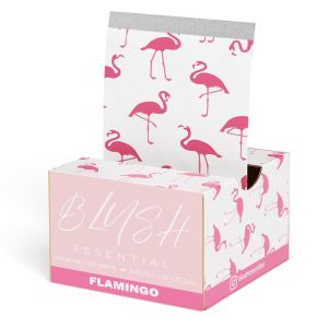 Blush Essential Hair Foils - 500 Sheets 5in x 10.75in Aluminum Foils for Balayage and Highlighting Cute Blush Bows Design Professional Foils for Highlighting and Coloring
