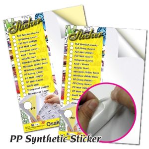 A3 Synthetic PP Sticker A3+ 13x19 | Matte Sticker | Glossy Sticker | PET Waterproof Sticker | Polypropylene | 合成不乾膠