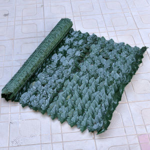 Artificial Leaf Fence For Plants Hedge For Outdoor Decoration - Wall Grass For Wall Plastic Plants 50*100CM