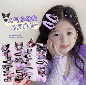 K5041 库洛米系列发夹 Kuromi series hair clips (2 rows of 28 pcs)