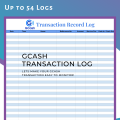 Gcash Transaction Log Pad | Gcash Transaction Record | Chat2print. 