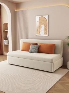 CraftedLiving SG-Multifunctional Foldable Sofa Bed 2-in-1 Modern Minimalist for Living Room Small Space Single/Double Pull-Out Bed