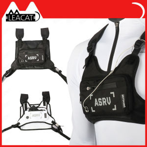 Leacat ASRV Explosive Tactical Backpack Mens Outdoor Sports Equipment Multifunctional Waterproof Zipper Pocket Reflective Running Waist Bag