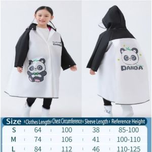【Daily Suki Store】Kids Waterproof Raincoat with Backpack Unicorn Cartoon Full Body Poncho w/ Backpack & Reflective Strip Lightweight Easy Fold for Motorcycle School & Outdoor Play