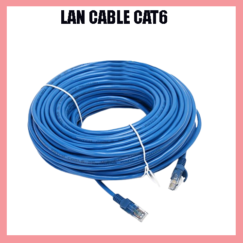 Cat6 Lan Cable 10M/20M/30M/40M/50M/ Cat6E UTP Lan Cable Patch Cord ...