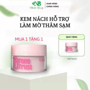 Combo Tonetrust kem nách 17g giảm thâm dưỡng trắng và tẩy tế bào chết 40g DC176