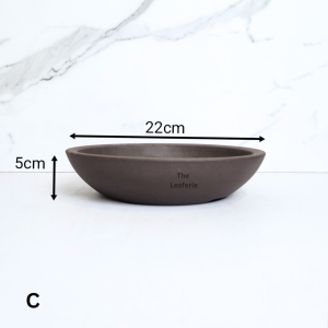 The Leaferie Bonsai Pot (Series 50) 3 sizes Plant pot . Zisha Flowerpot Purple Sand Planter. Flower pots