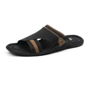 Sandal Slop Pria Bahan Kulit Working R-03 Sandal kasual pria dewasa