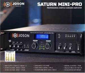 JOSON SATURN MINI PRO Professional Digital Power Amplifier 1500W PMPO USB+SD/MMC Card