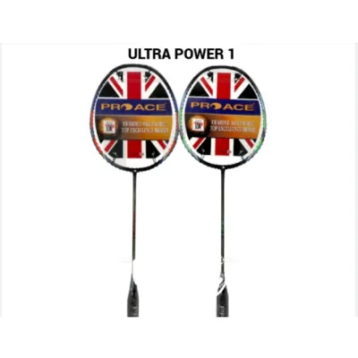 Raket badminton PRO ACE / PROACE ULTRA POWER 1 HIGH TENSION FRAME 30LBS 4U/G2