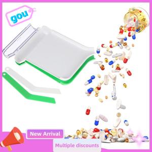 gou 1 khay Đếm Thuốc kèm thìa trộn khay Đếm Thuốc tay phải