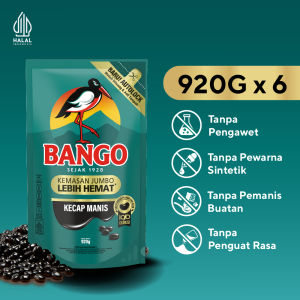 Bango Kecap Manis 6x920gr - Menu Buka Puasa Masak Semur Daging Scrambled Egg