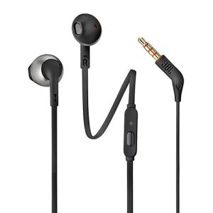 Original JBL T205 3.5mm Wired Earphone Stereo HIFI Game Music Sport Earbuds Hands-free with Mic