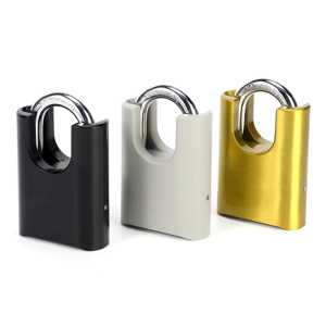 กุญแจเลื่อนกันน้ำ4กุญแจล็อครหัสตัวเลขแบบพกพาที่แข็งแรงสำหรับตู้เก็บอุปกรณ์ออกกำลังกายที่เก็บบานพับรั้วกั้น