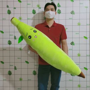 [MIỄN SHIP] GẤU BÔNG TRÁI CHUỐI CHO BÉ CỠ LỚN NHẬP KHẨU VẢI NHUNG 4 CHIỀU LÔNG MỊN CO GIẢN AN TOÀN CHO BÉ [ẢNH THẬT]