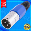 XLR 3 Pin Male MIC Jack Plug Audio Microphone Cable Connector. 