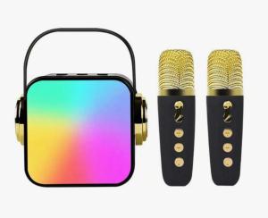 Loa bluetooth ZX-03 tích hợp hát karaoke âm thanh sống động đèn led RGB đổi màu hát đôi hiệu ứng vang chế độ ghi âm