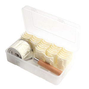 Vision 32Pcs Animal Pattern Cake Biscuit Baking Mould Roller Drum Type Cookie Cutters DIY Fondant Dessert Roller Baking Tool