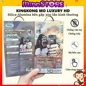 Kính cường lực chính hãng KingKong Mo LUXURY HD mạ điện độ phân giải cao 16 pro max 15 14 13 11 Plus 12 Pro MinnSTORE