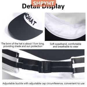 [COD] SHPYHT SPORTS Tennis Golf Running Adjustable Casual Breathable Sun Hat Visor Beach Hat Baseball Cap