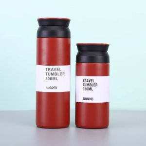 500ML/350ML Japanese Style Coffee Mug Tumbler 304 Stainless Steel Cold And Hot bottle
