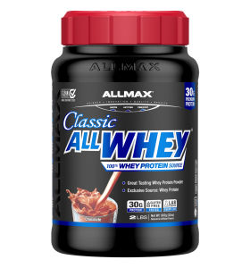 ALLMAX Classic All Whey (2.3kg/0.9kg) - Recovery 100% Pure Whey Muscle Building Lean Muscle 49 Servings