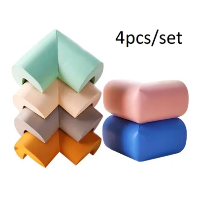 4pcs Baby Safety Anti-collision Table Edge Corner Guards Protective Desk Foam Right Angle Protector