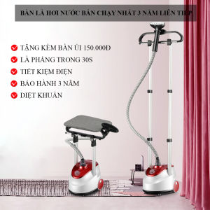 Bàn ủi hơi nước cầm tay đa năng ủi và diệt 99% vi khuẩn có hại bám bẩn trên quần áo bàn là hơi nước đứng đa năng công suất 1800W bảo hành 2 năm