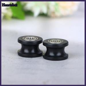 [Heartsbat] 1 cái U rãnh ròng rọc hướng dẫn ròng rọc lăn mang U rãnh con lăn bánh xe 5x25x16.5 mét cho lái xe Phụ kiện cơ khí